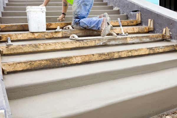 Concrete Steps Pouring Service