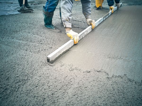 Cement Slab Installation in Renton