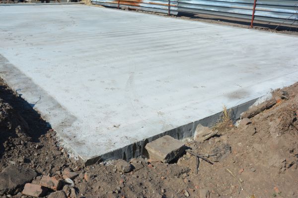 Concrete Pad Construction in Renton