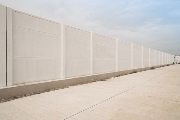 Concrete Fence Construction in Renton