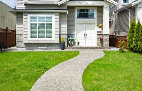 Concrete Path Construction in Renton