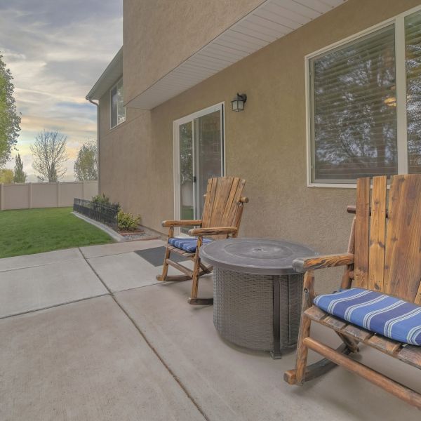 Backyard Slab Construction in Renton