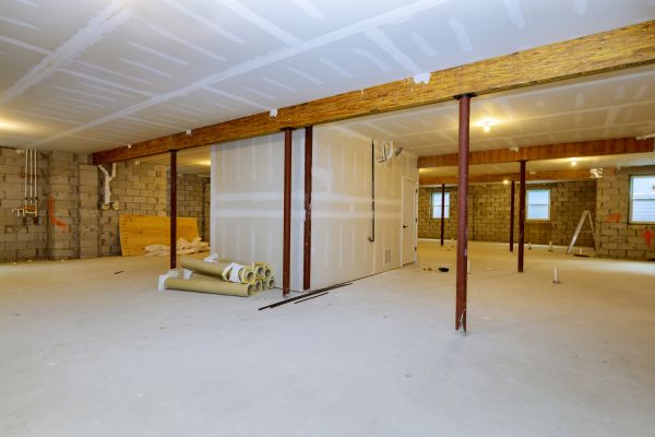 Basement Slab Installation in Renton