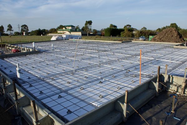 Barn Pad Construction